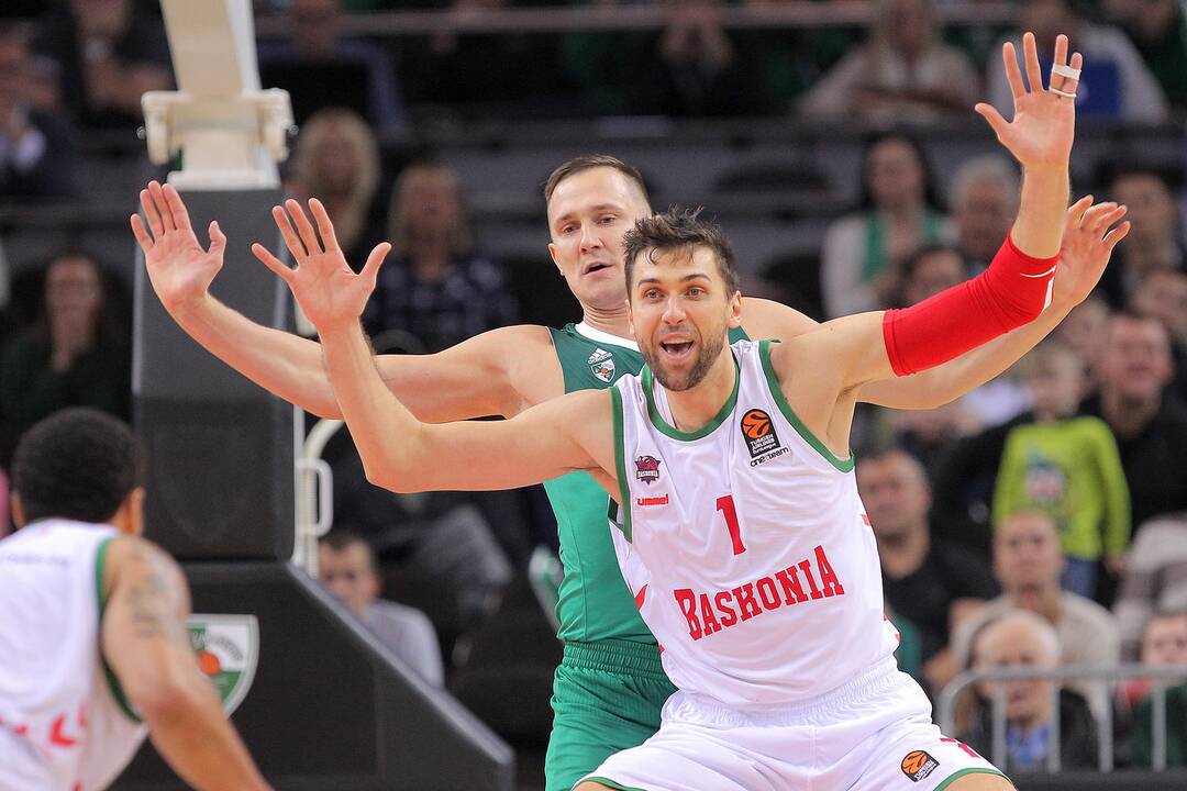 Eurolyga: „Žalgiris“ – Vitorijos „Baskonia“ 78:73