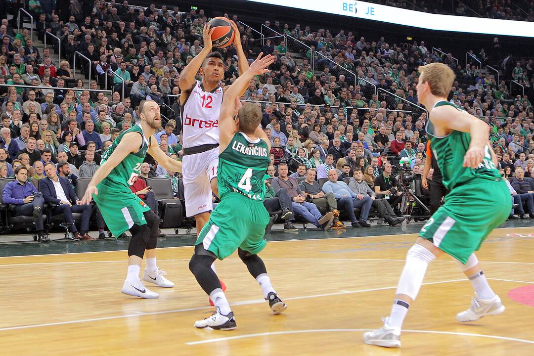 Eurolyga: „Žalgiris“ – „Brose Bamberg“ 86:72