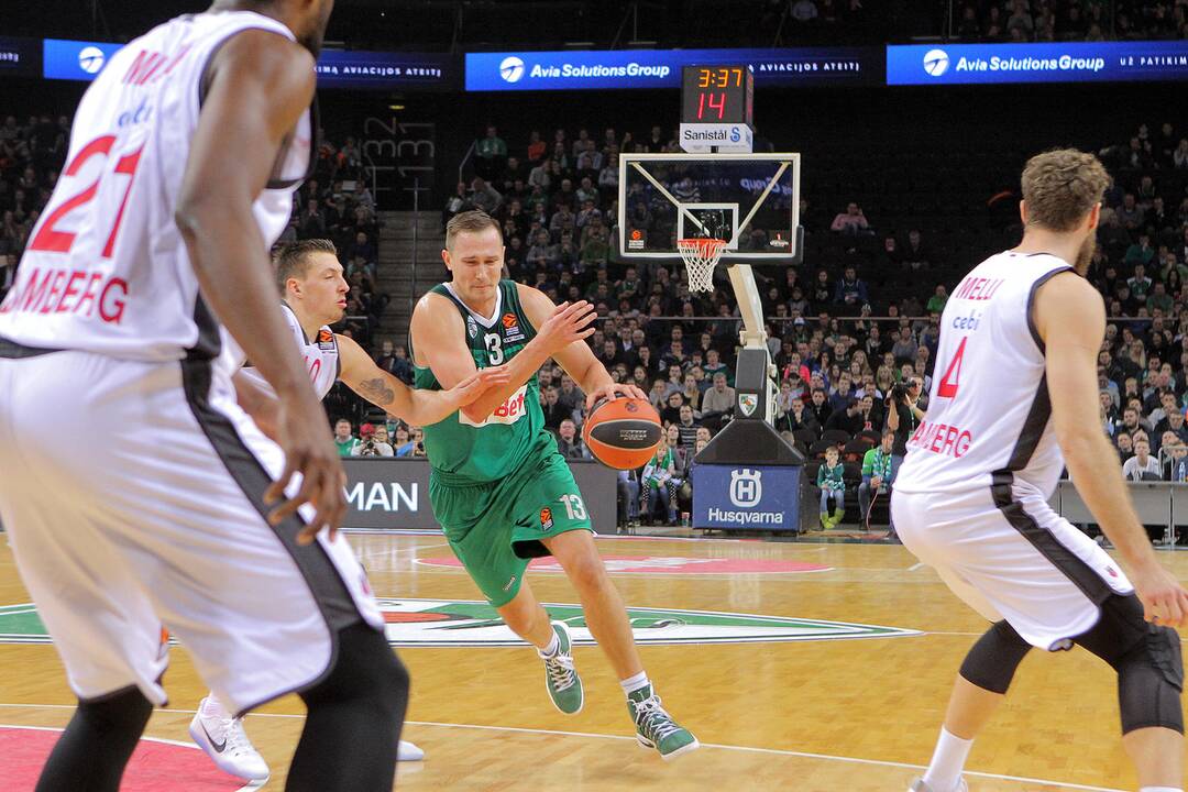 Eurolyga: „Žalgiris“ – „Brose Bamberg“ 86:72