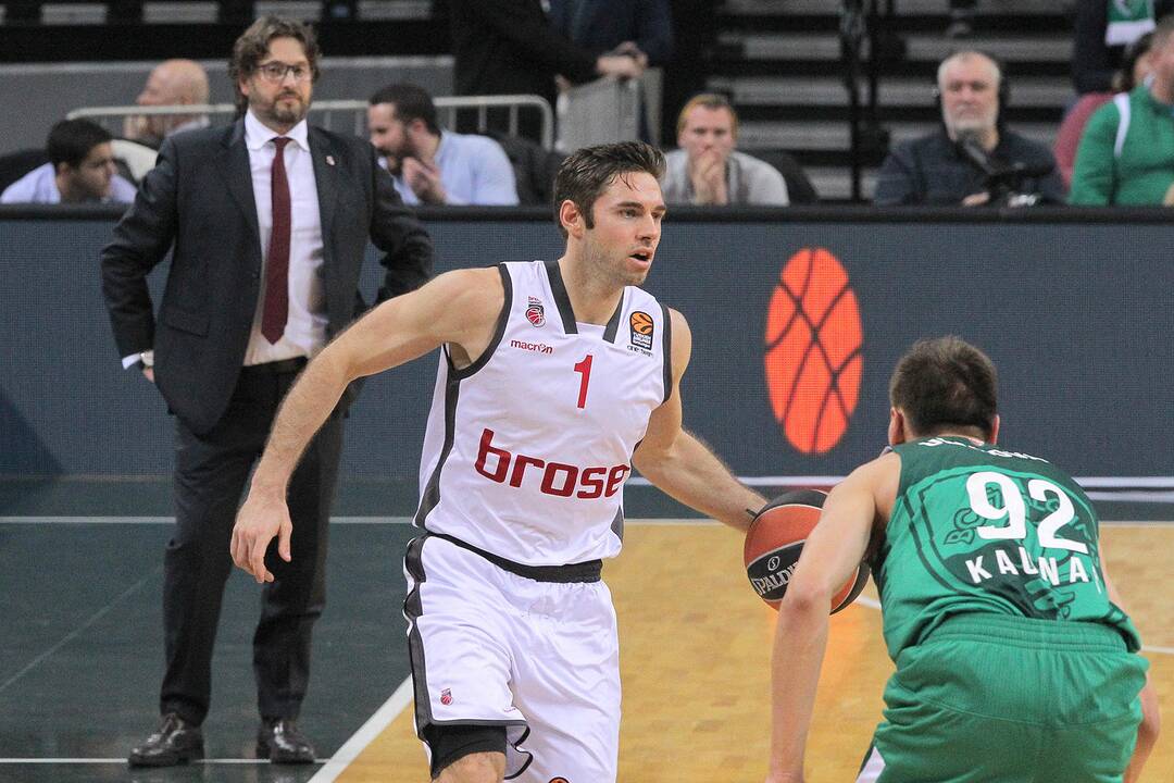 Eurolyga: „Žalgiris“ – „Brose Bamberg“ 86:72