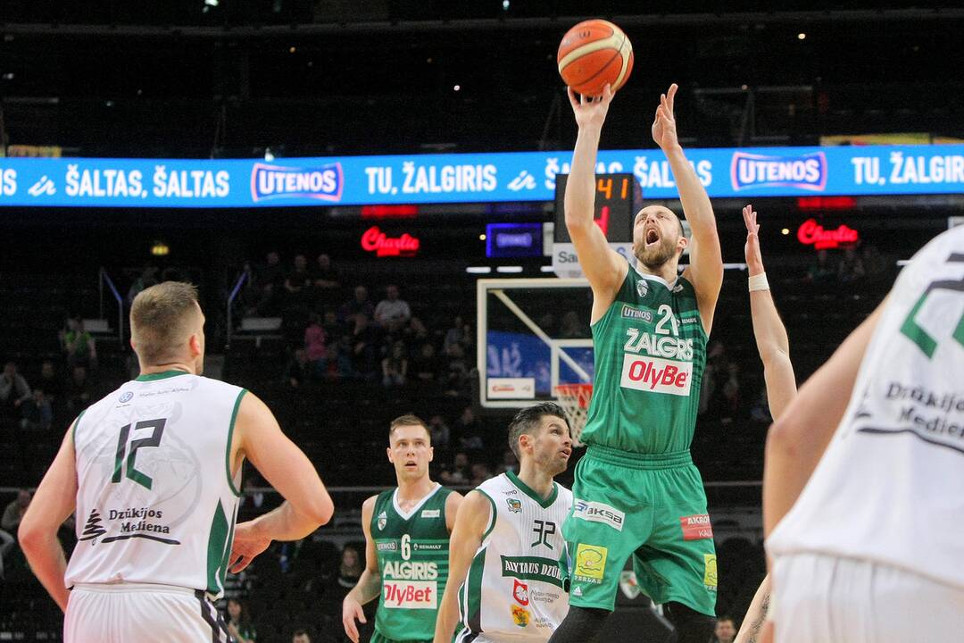 LKL: „Žalgiris“ – „Dzūkija“ 96:40