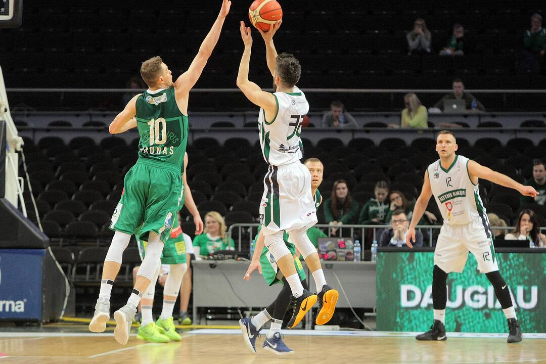 LKL: „Žalgiris“ – „Dzūkija“ 80:73
