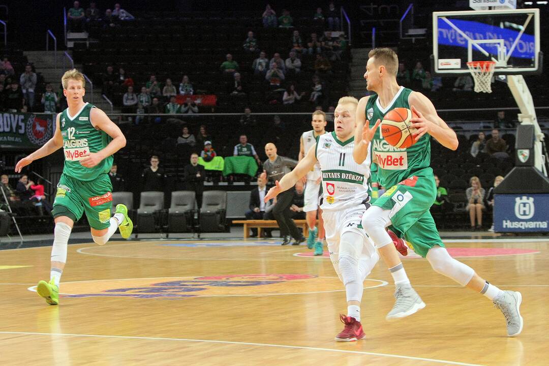 LKL: „Žalgiris“ – „Dzūkija“ 80:73