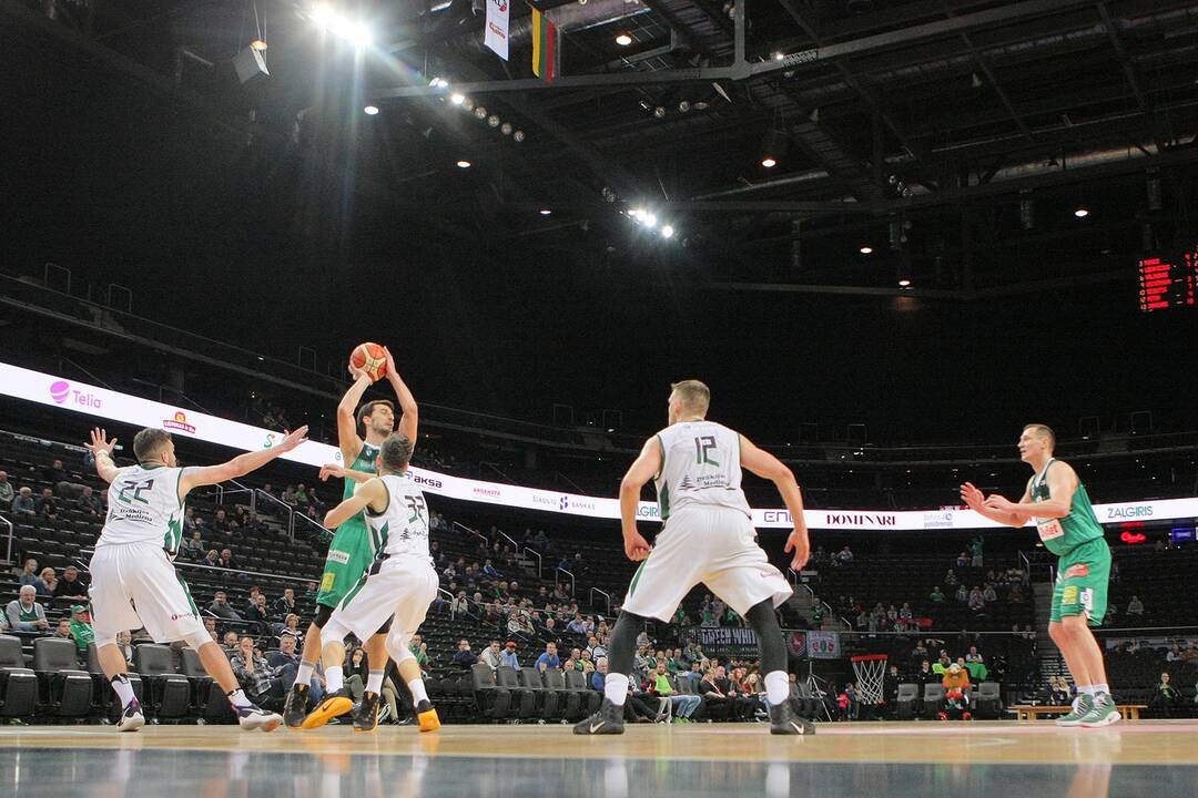 LKL: „Žalgiris“ – „Dzūkija“ 80:73