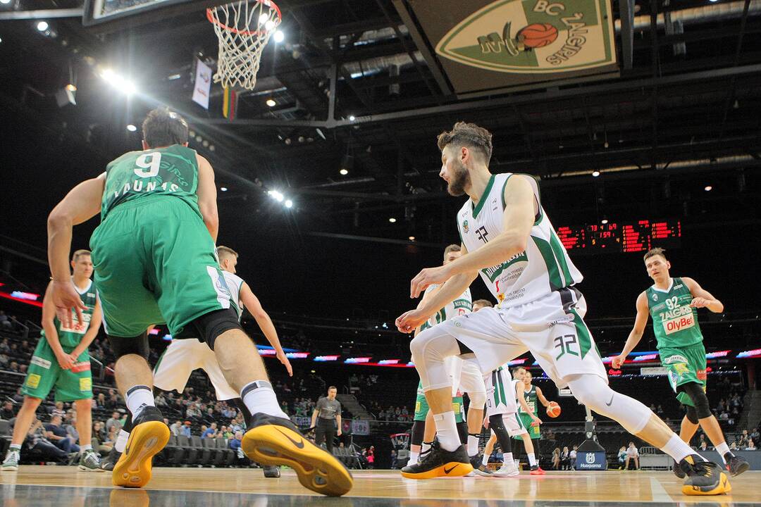 LKL: „Žalgiris“ – „Dzūkija“ 80:73