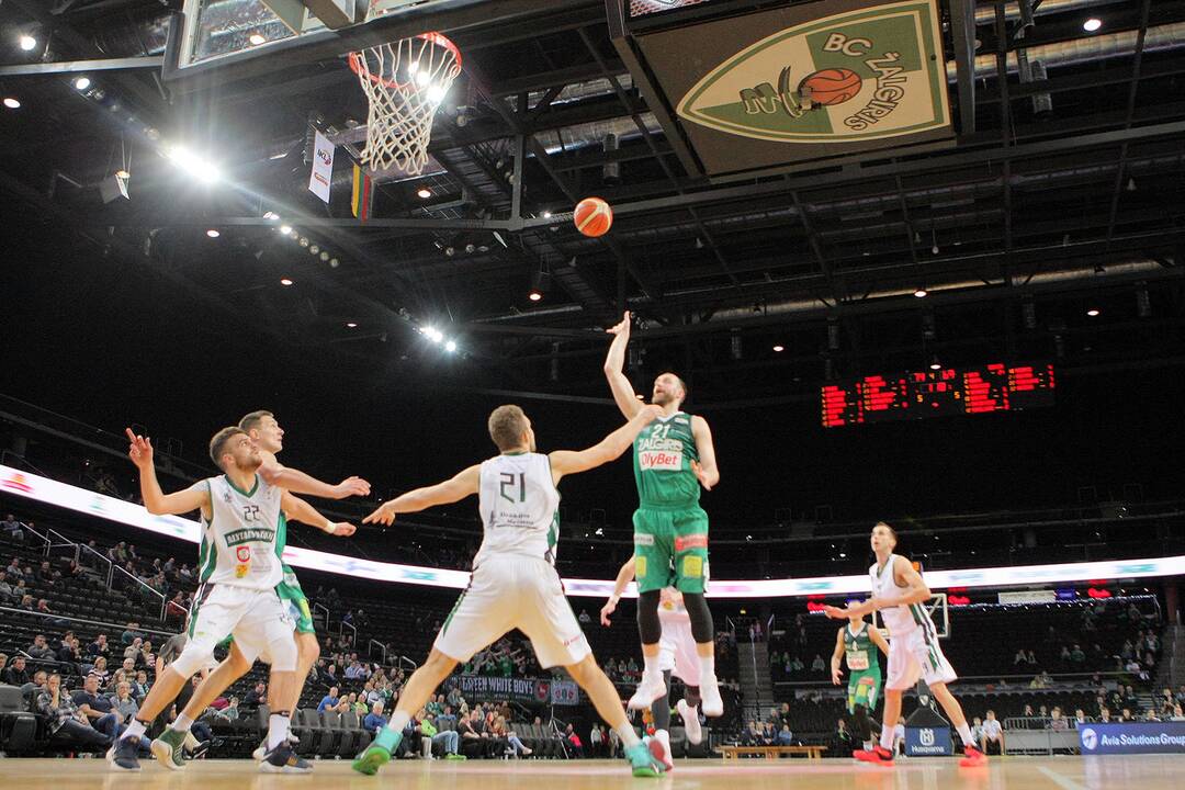 LKL: „Žalgiris“ – „Dzūkija“ 80:73