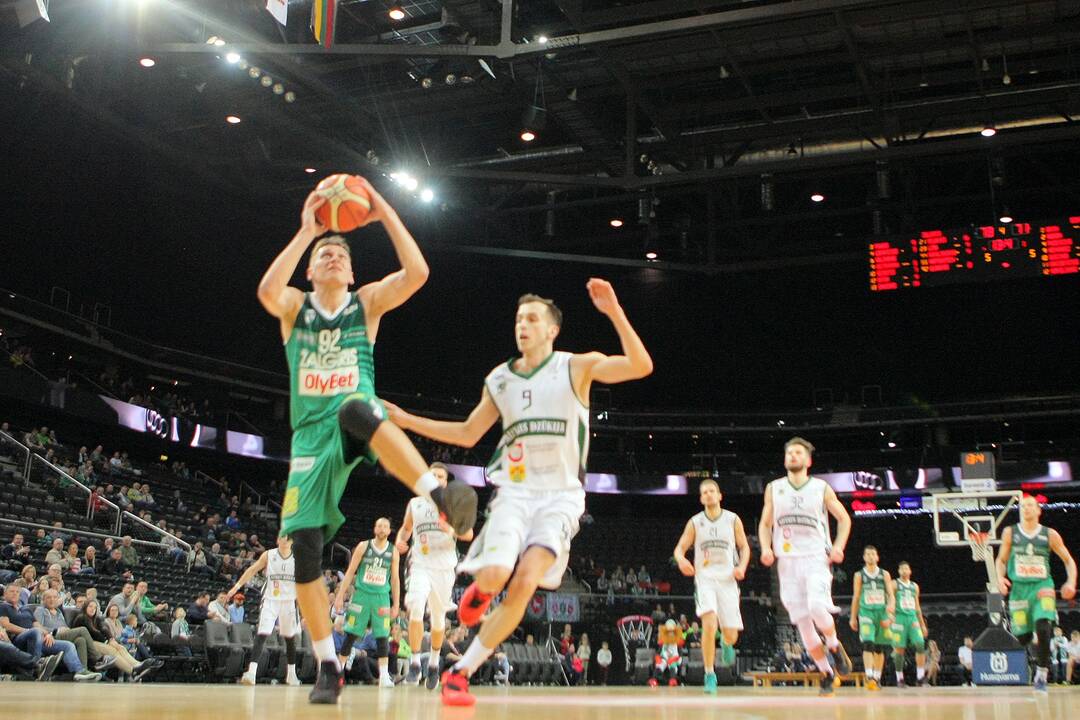 LKL: „Žalgiris“ – „Dzūkija“ 80:73
