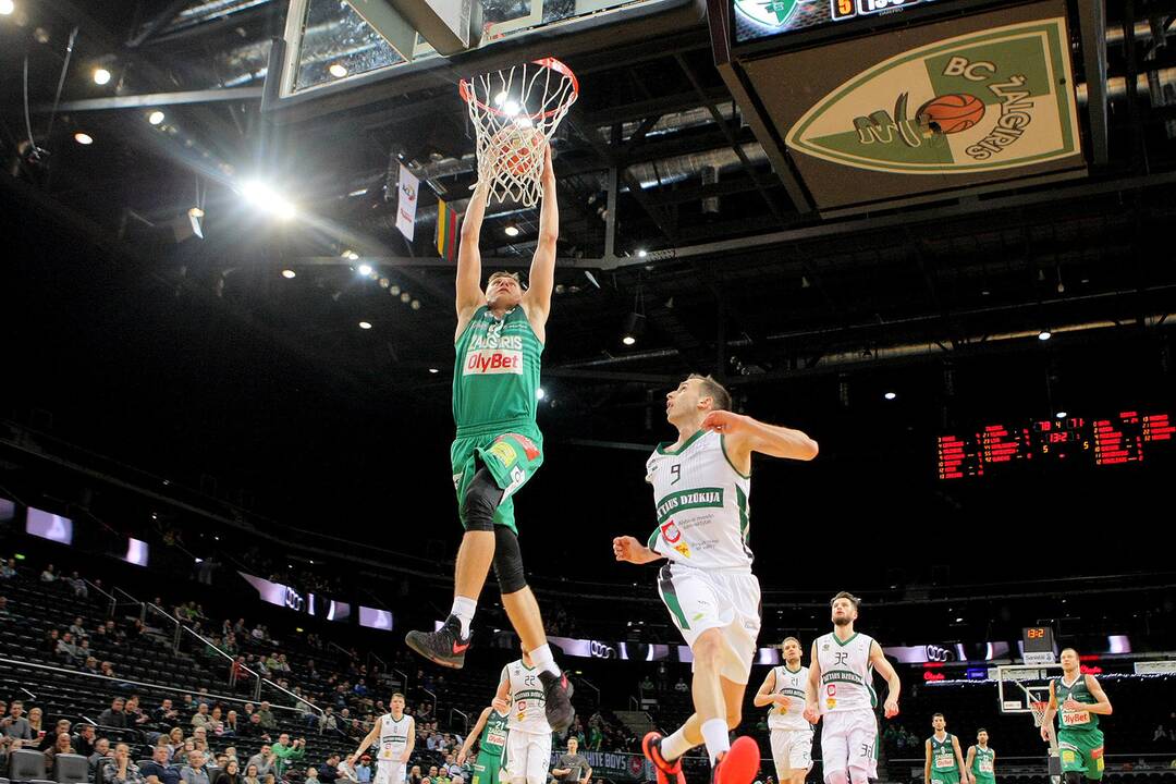 LKL: „Žalgiris“ – „Dzūkija“ 80:73