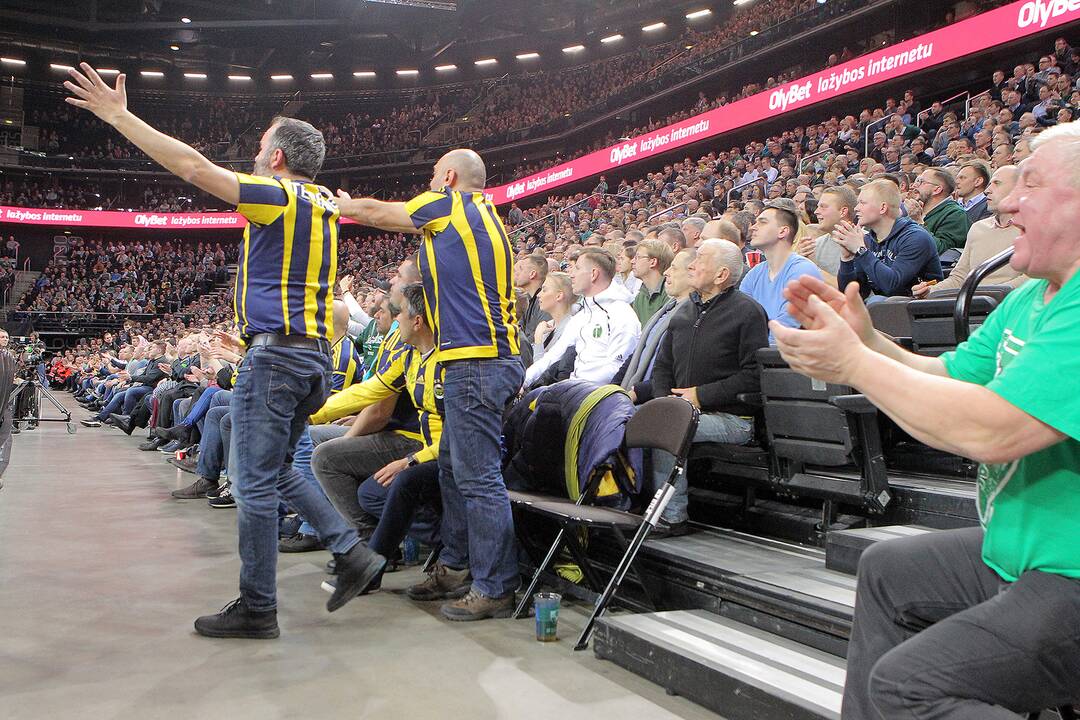 Eurolyga: „Žalgiris“ – „Fenerbachçe“ 67:76