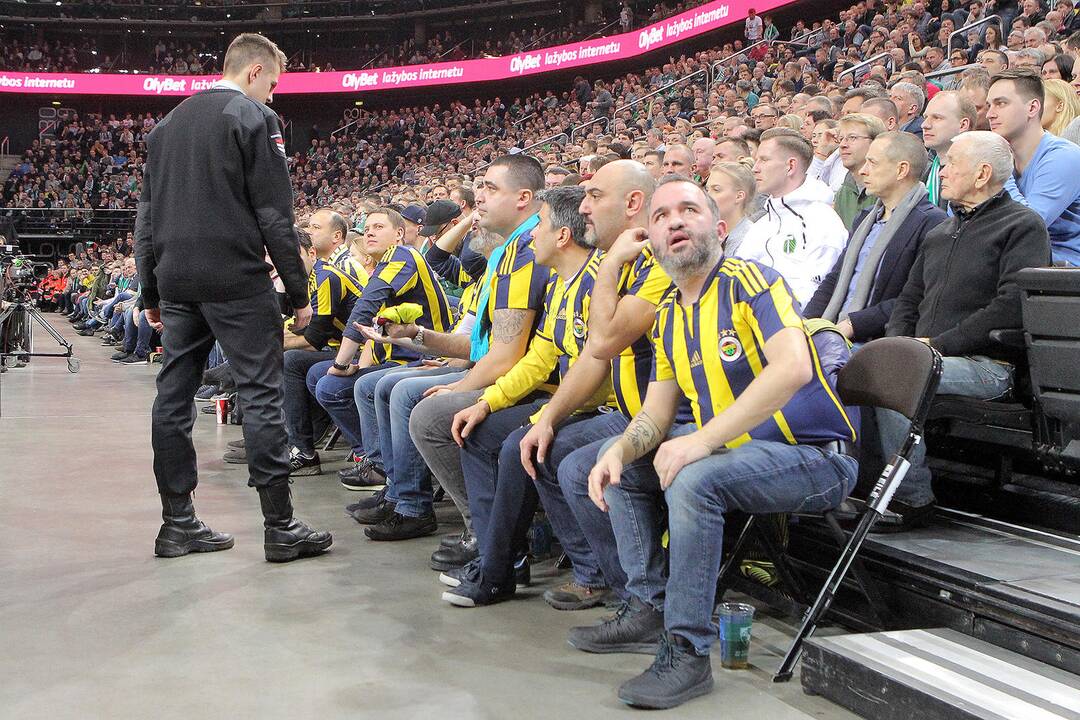 Eurolyga: „Žalgiris“ – „Fenerbachçe“ 67:76