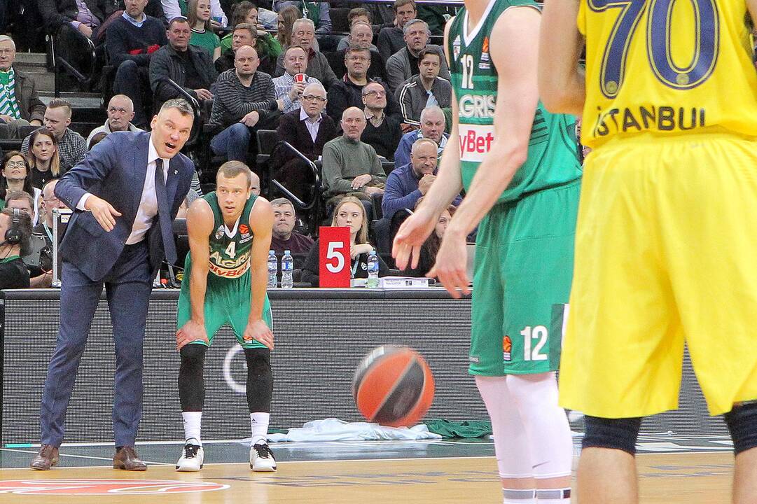 Eurolyga: „Žalgiris“ – „Fenerbachçe“ 67:76