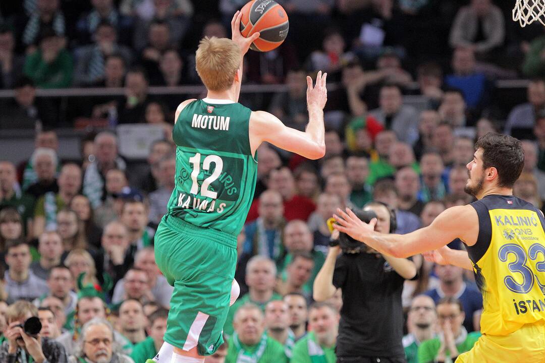 Eurolyga: „Žalgiris“ – „Fenerbachçe“ 67:76