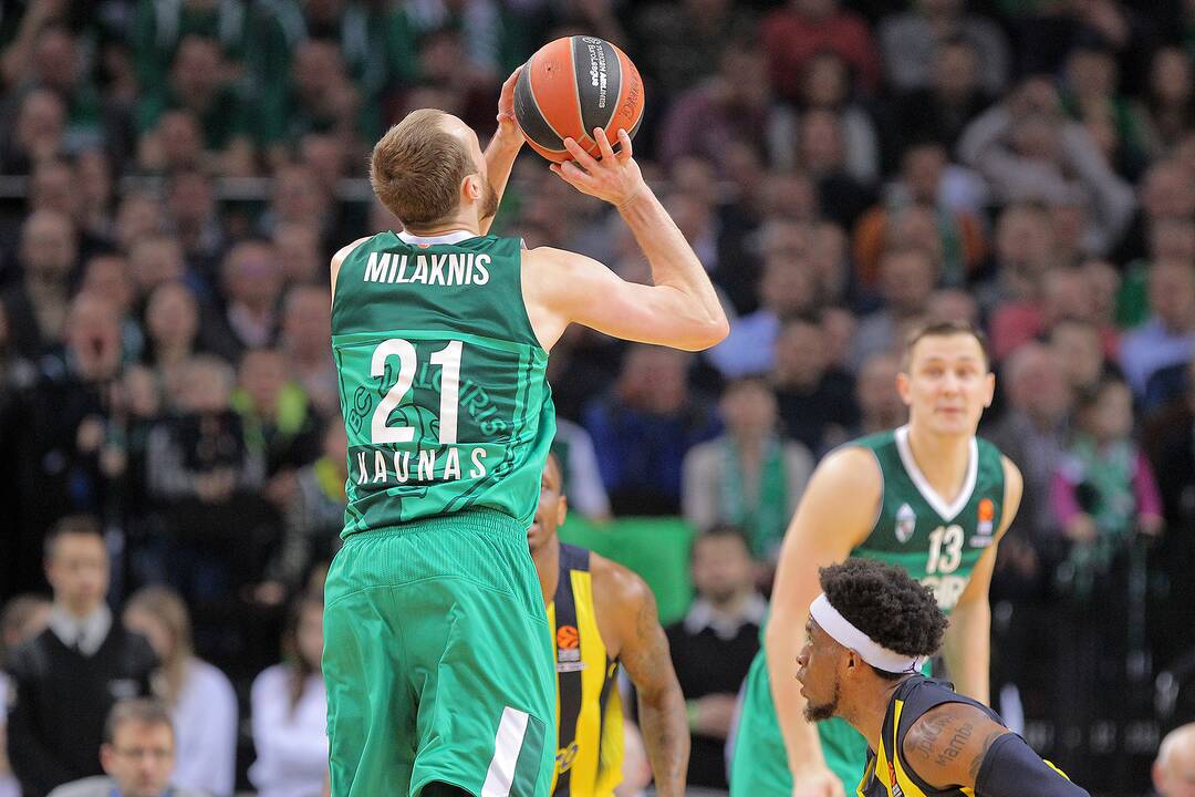 Eurolyga: „Žalgiris“ – „Fenerbachçe“ 67:76