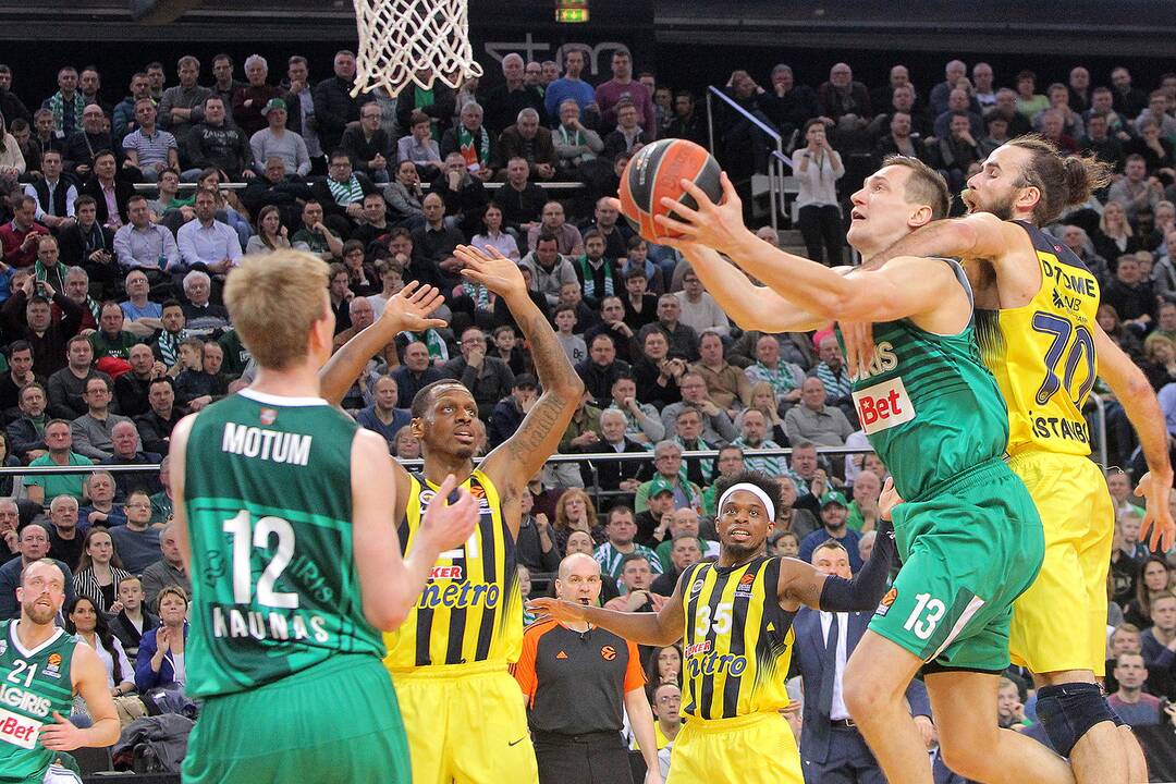 Eurolyga: „Žalgiris“ – „Fenerbachçe“ 67:76