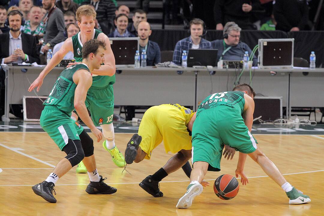 Eurolyga: „Žalgiris“ – „Fenerbachçe“ 67:76