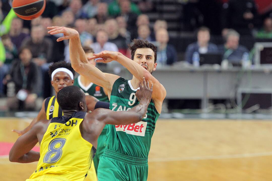 Eurolyga: „Žalgiris“ – „Fenerbachçe“ 67:76
