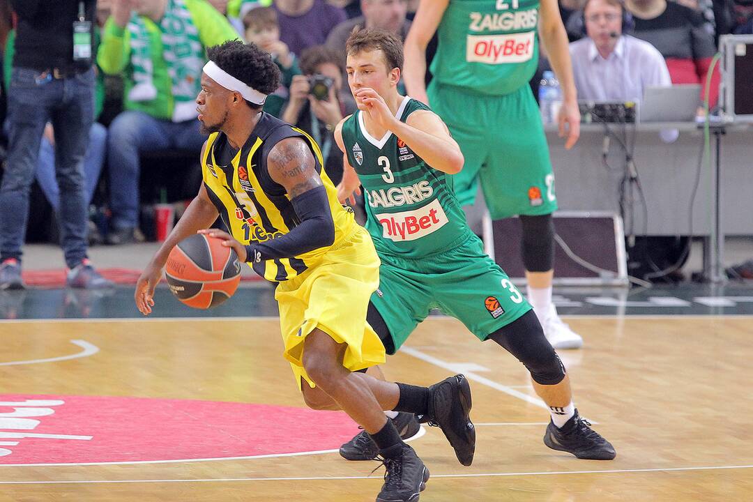 Eurolyga: „Žalgiris“ – „Fenerbachçe“ 67:76