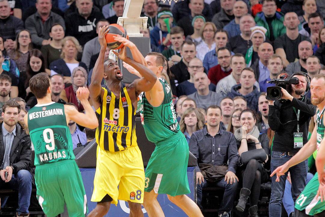 Eurolyga: „Žalgiris“ – „Fenerbachçe“ 67:76