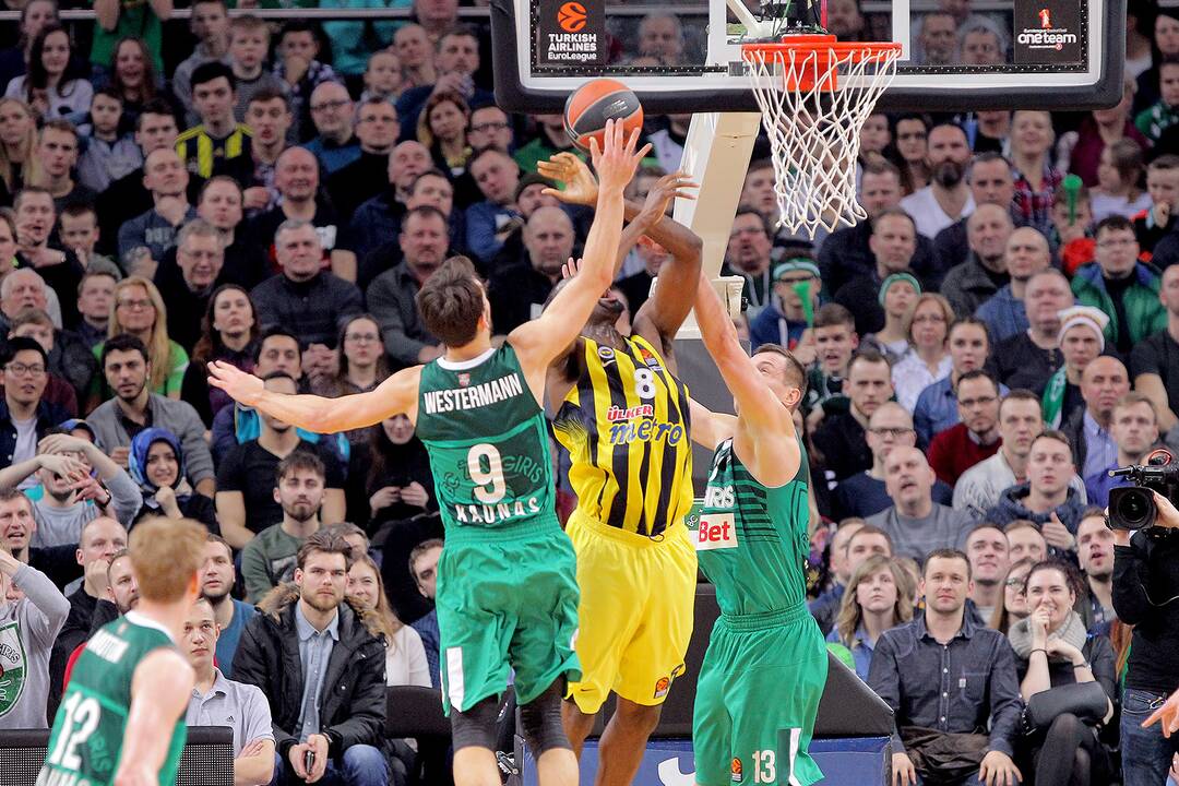 Eurolyga: „Žalgiris“ – „Fenerbachçe“ 67:76