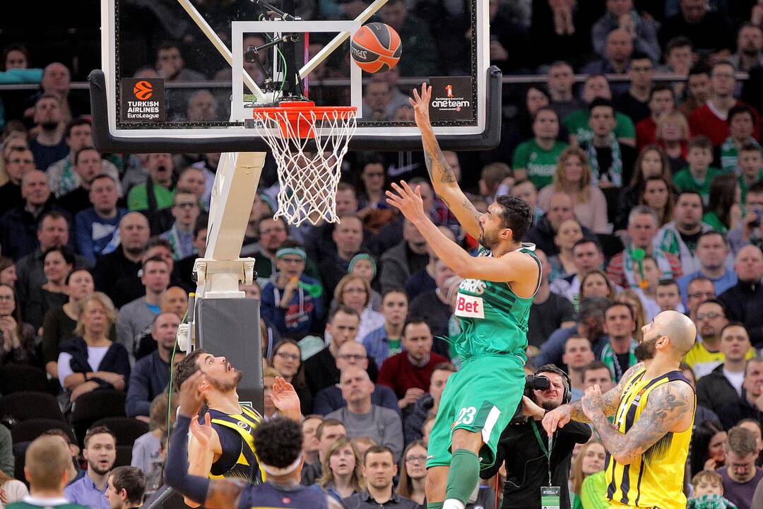 Eurolyga: „Žalgiris“ – „Fenerbachçe“ 67:76