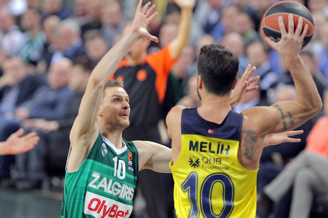 Eurolyga: „Žalgiris“ – „Fenerbachçe“ 67:76