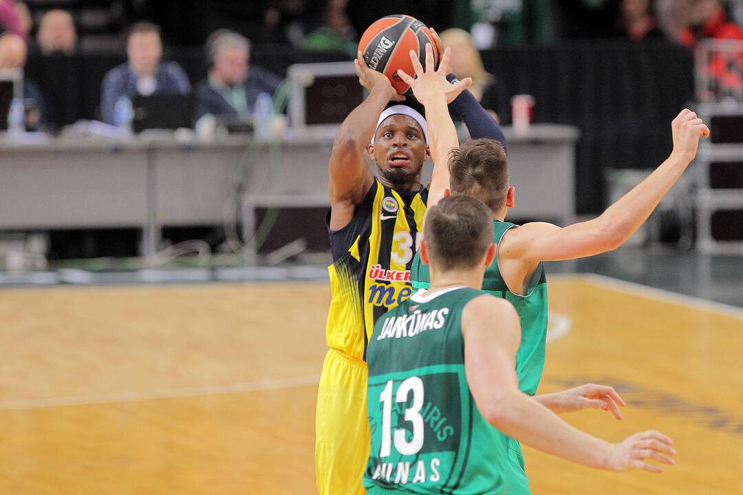 Eurolyga: „Žalgiris“ – „Fenerbachçe“ 67:76