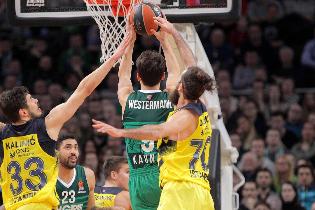 Eurolyga: „Žalgiris“ – „Fenerbachçe“ 67:76