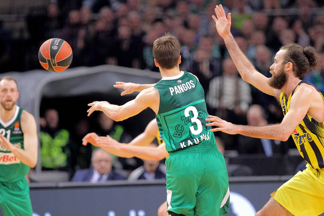 Eurolyga: „Žalgiris“ – „Fenerbachçe“ 67:76
