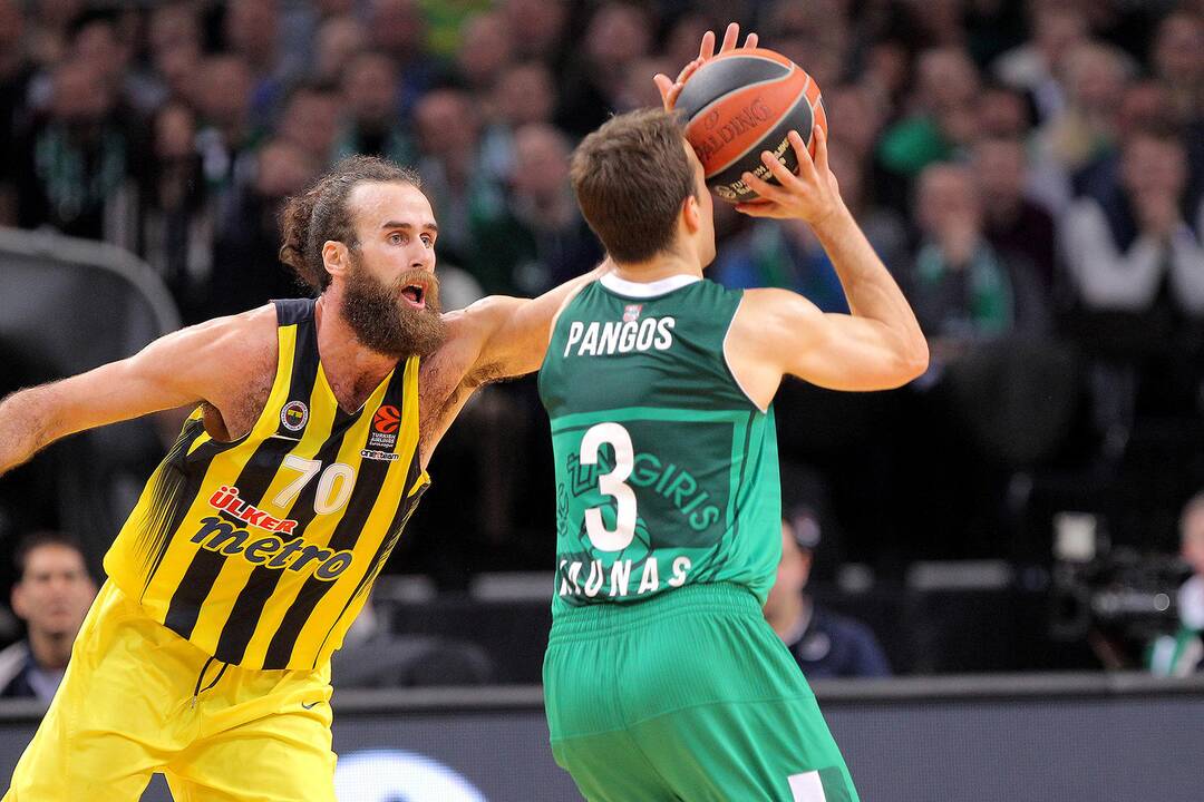 Eurolyga: „Žalgiris“ – „Fenerbachçe“ 67:76