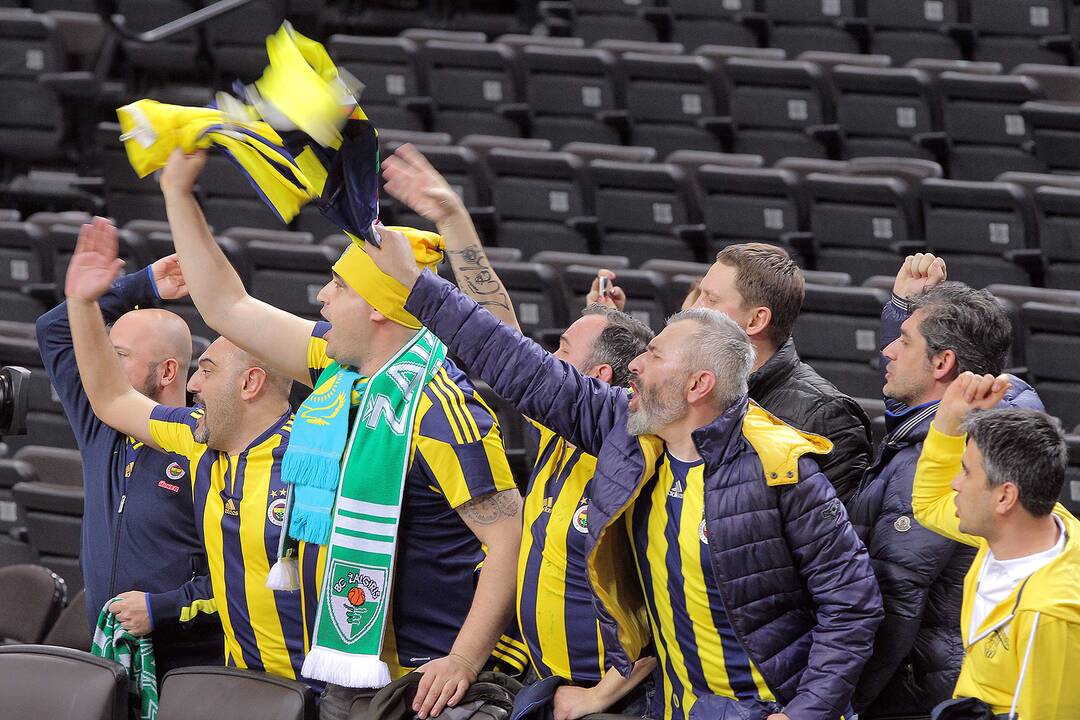 Eurolyga: „Žalgiris“ – „Fenerbachçe“ 67:76