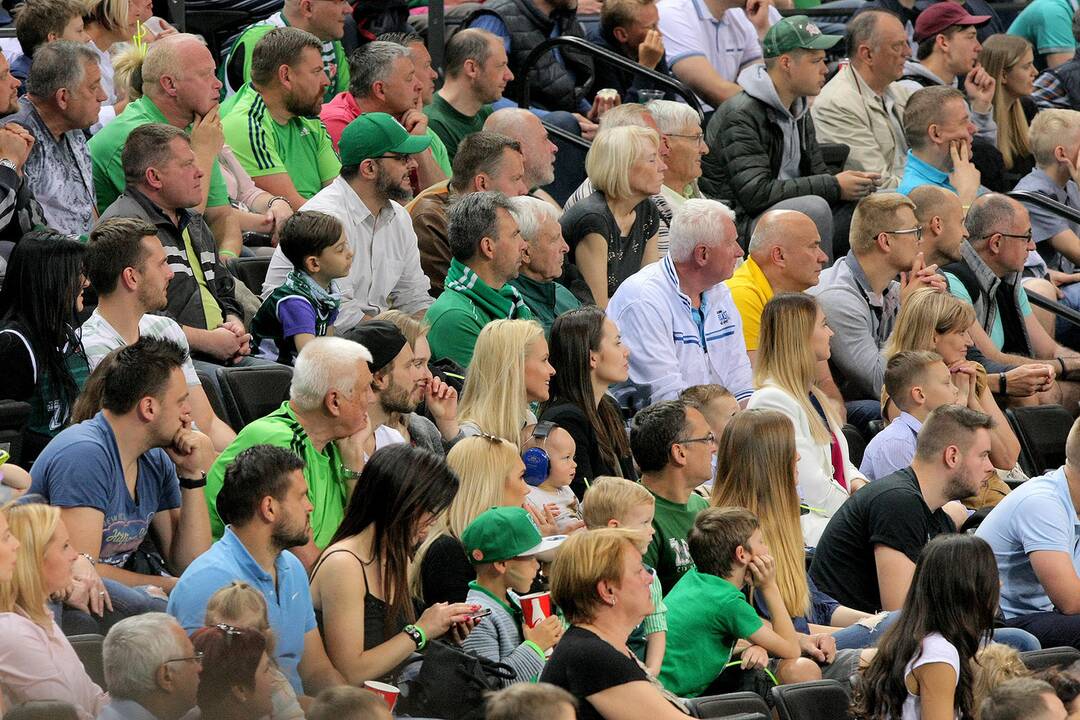 LKL finalas: „Žalgiris“ – „Lietkabelis“ 97:58