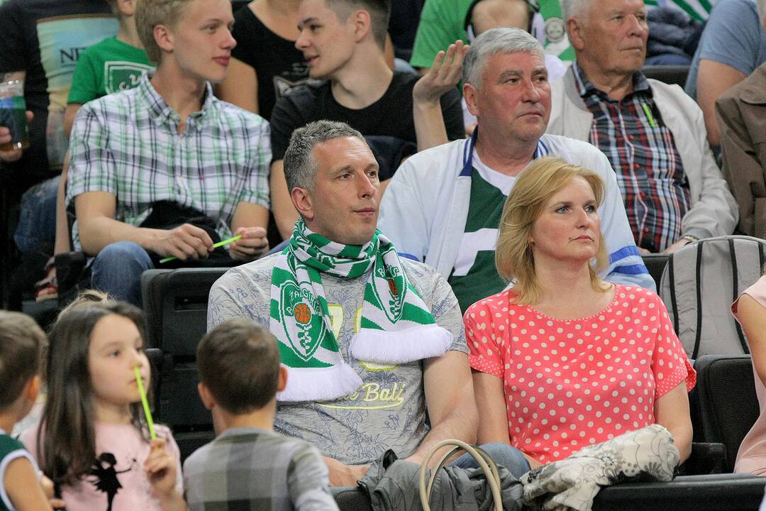 LKL finalas: „Žalgiris“ – „Lietkabelis“ 97:58