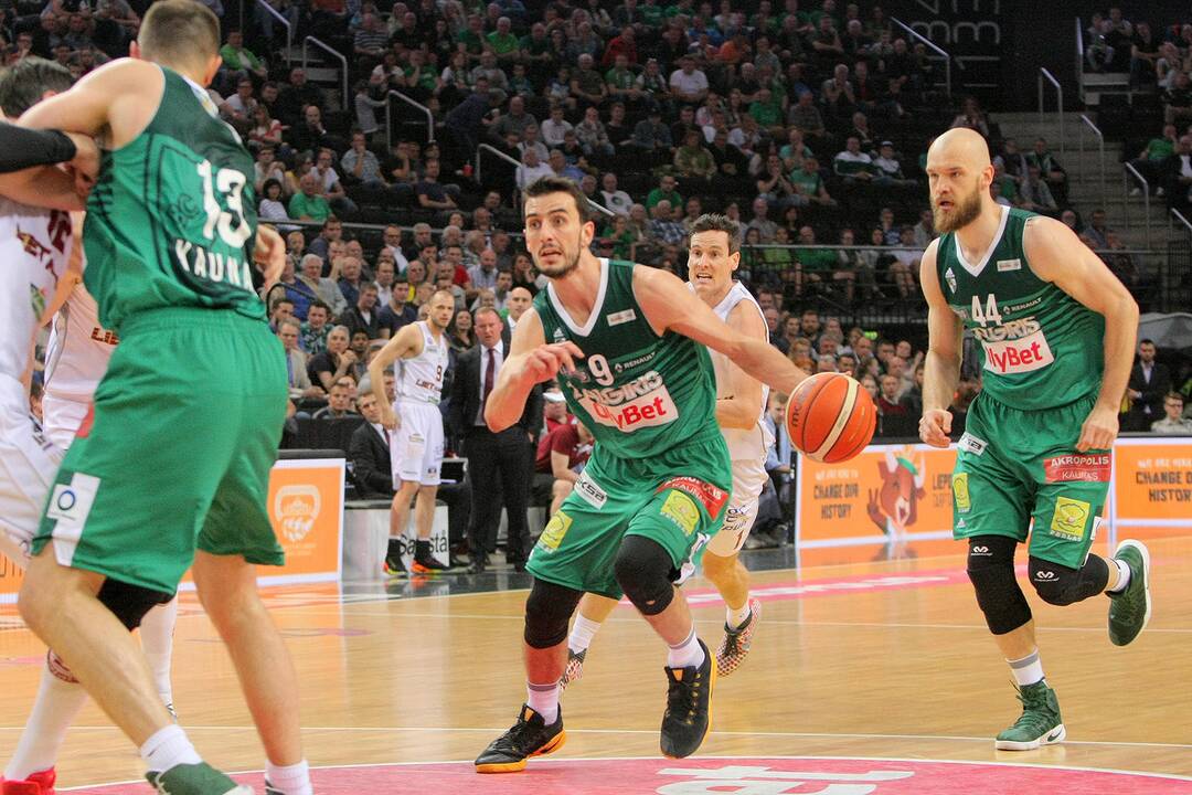 LKL finalas: „Žalgiris“ – „Lietkabelis“ 97:58