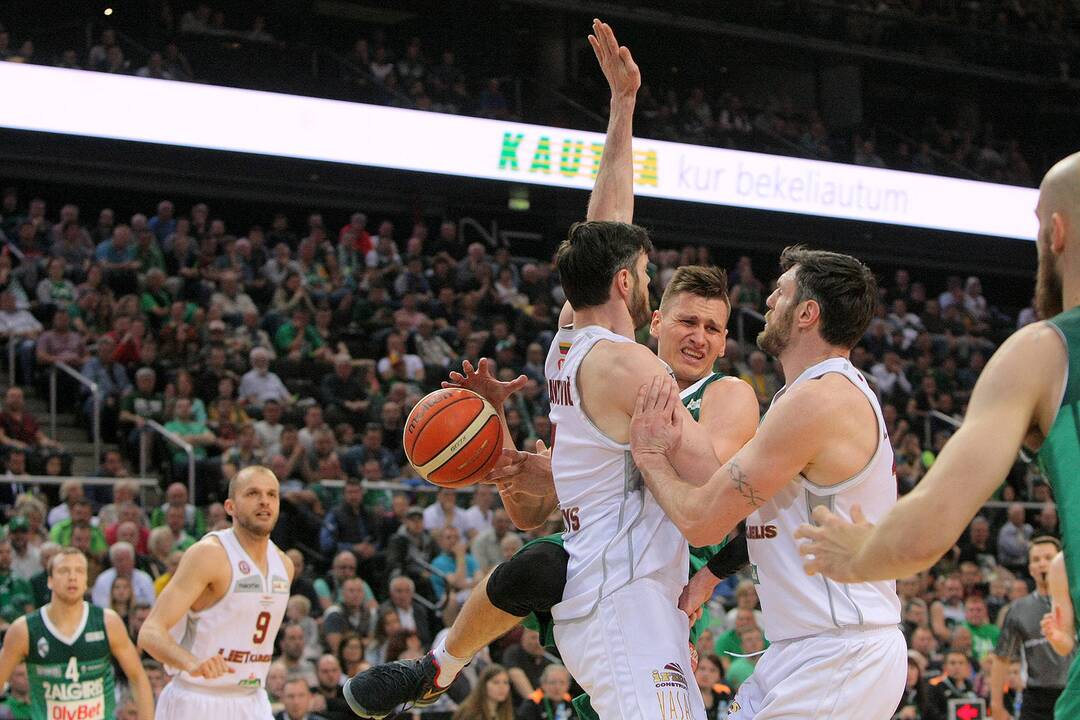 LKL finalas: „Žalgiris“ – „Lietkabelis“ 97:58