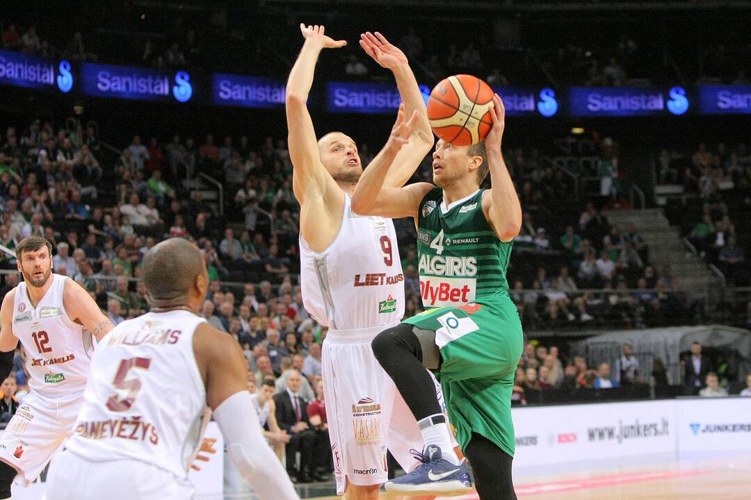 LKL finalas: „Žalgiris“ – „Lietkabelis“ 97:58