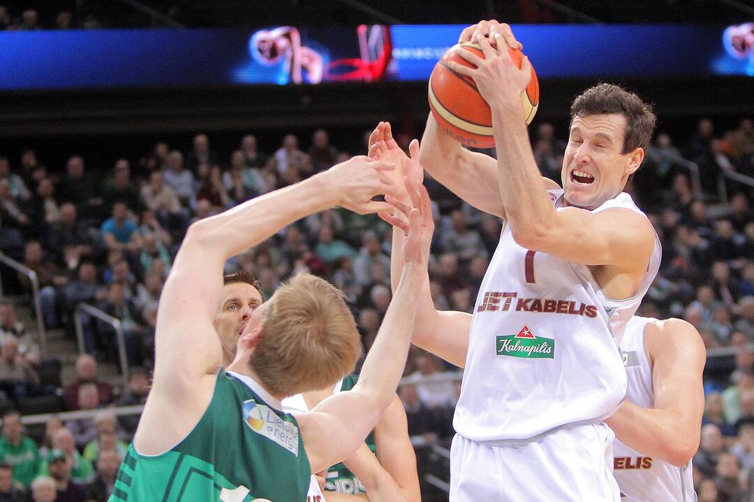 LKL: „Žalgiris“ – „Lietkabelis“ 84:62