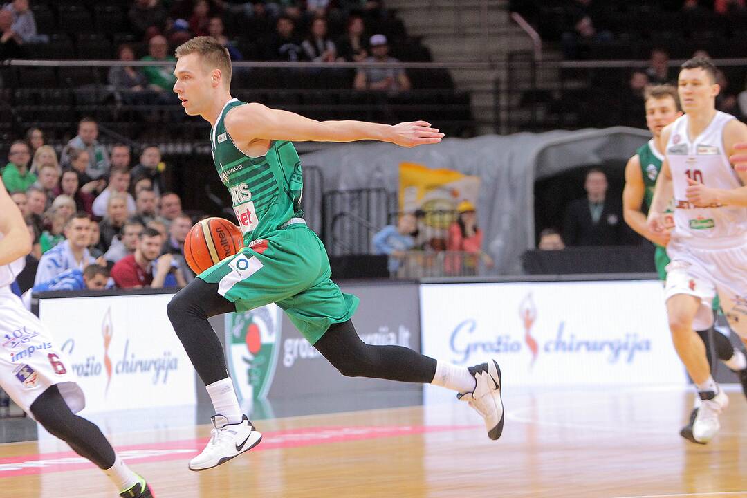 LKL: „Žalgiris“ – „Lietkabelis“ 84:62