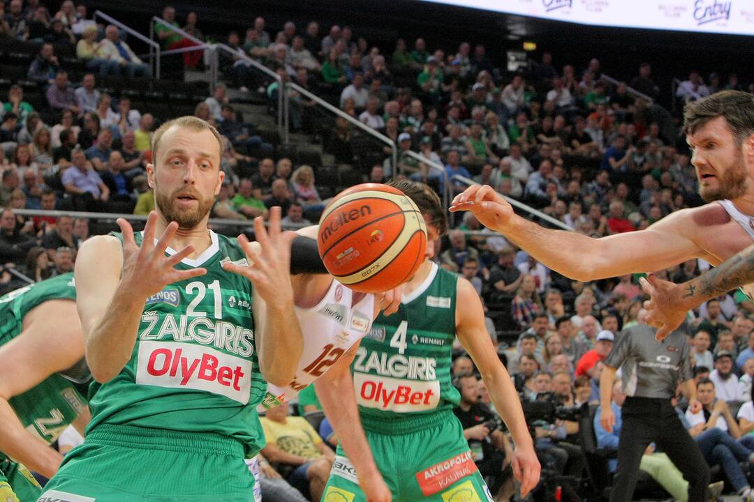 LKL finalas: „Žalgiris“ – „Lietkabelis“ 97:58