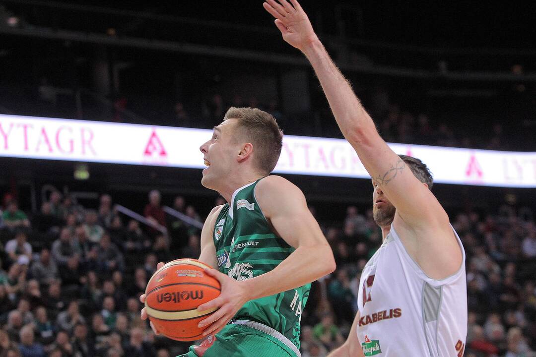 LKL: „Žalgiris“ – „Lietkabelis“ 84:62