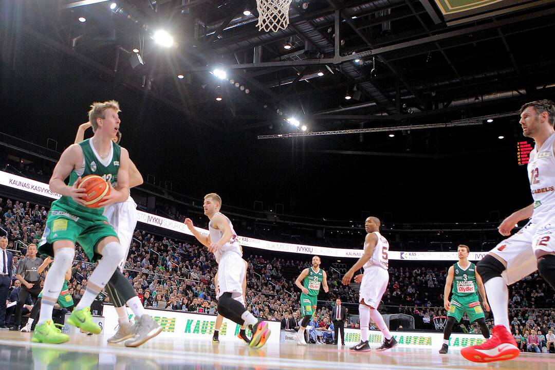 LKL: „Žalgiris“ – „Lietkabelis“ 84:62