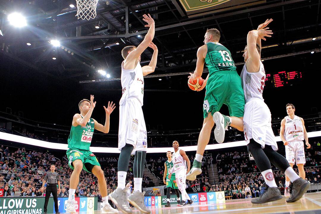 LKL: „Žalgiris“ – „Lietkabelis“ 84:62