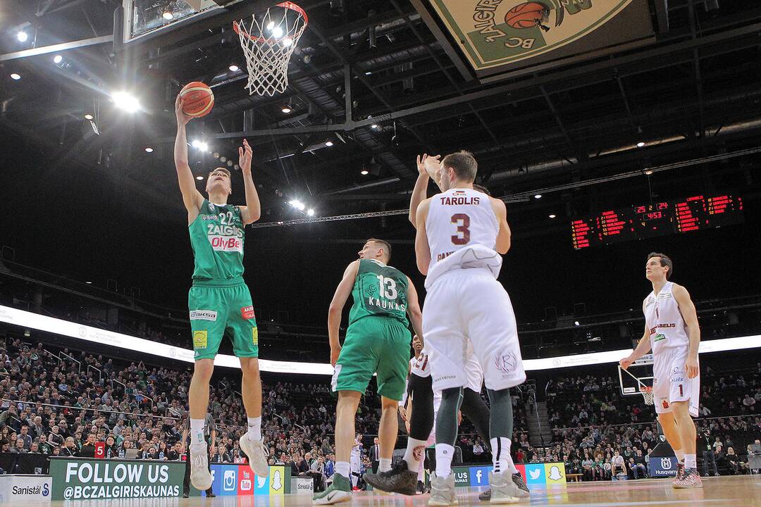 LKL: „Žalgiris“ – „Lietkabelis“ 84:62