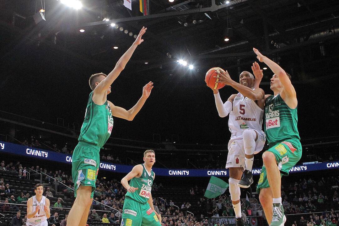 LKL: „Žalgiris“ – „Lietkabelis“ 84:62