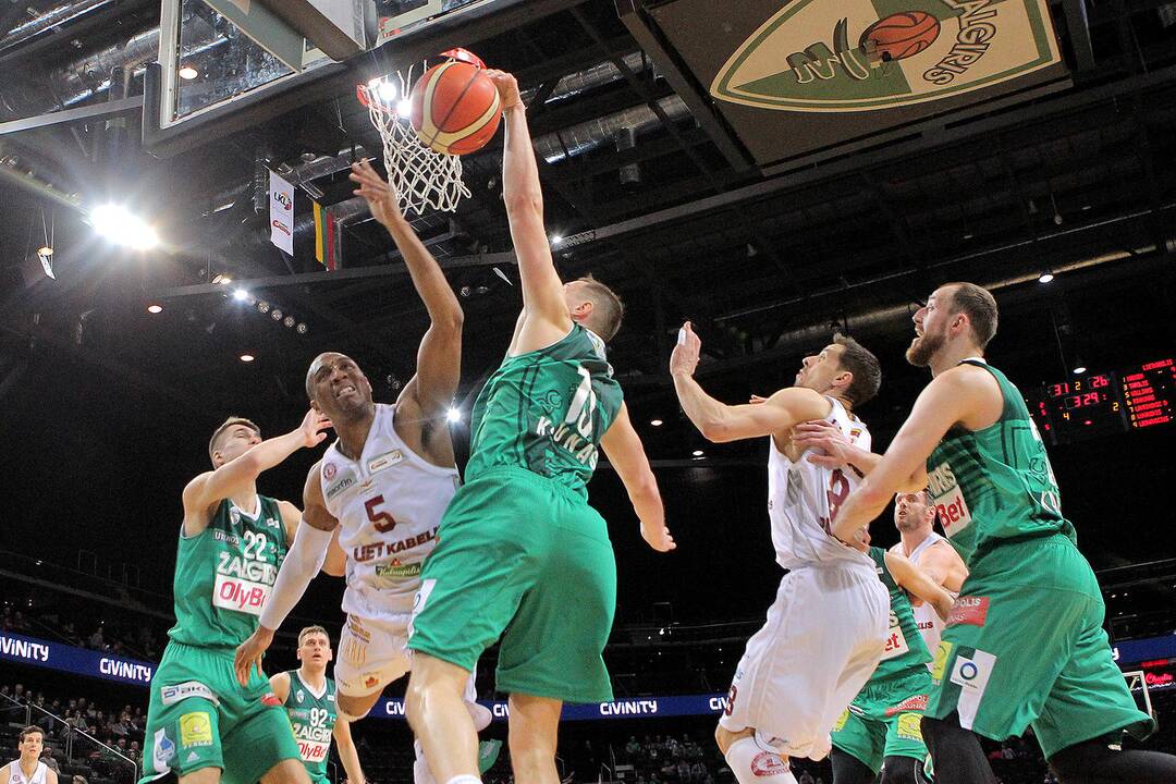 LKL: „Žalgiris“ – „Lietkabelis“ 84:62