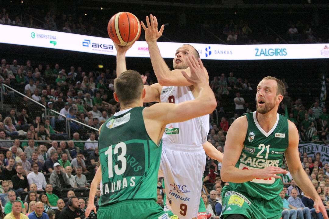 LKL finalas: „Žalgiris“ – „Lietkabelis“ 97:58