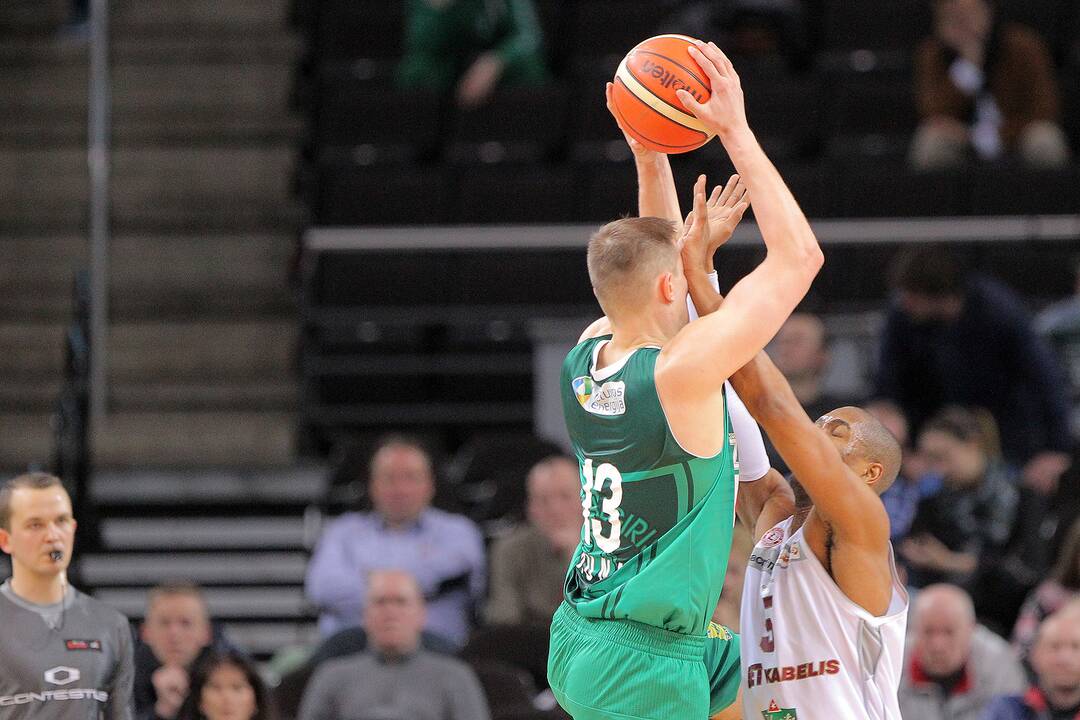 LKL: „Žalgiris“ – „Lietkabelis“ 84:62