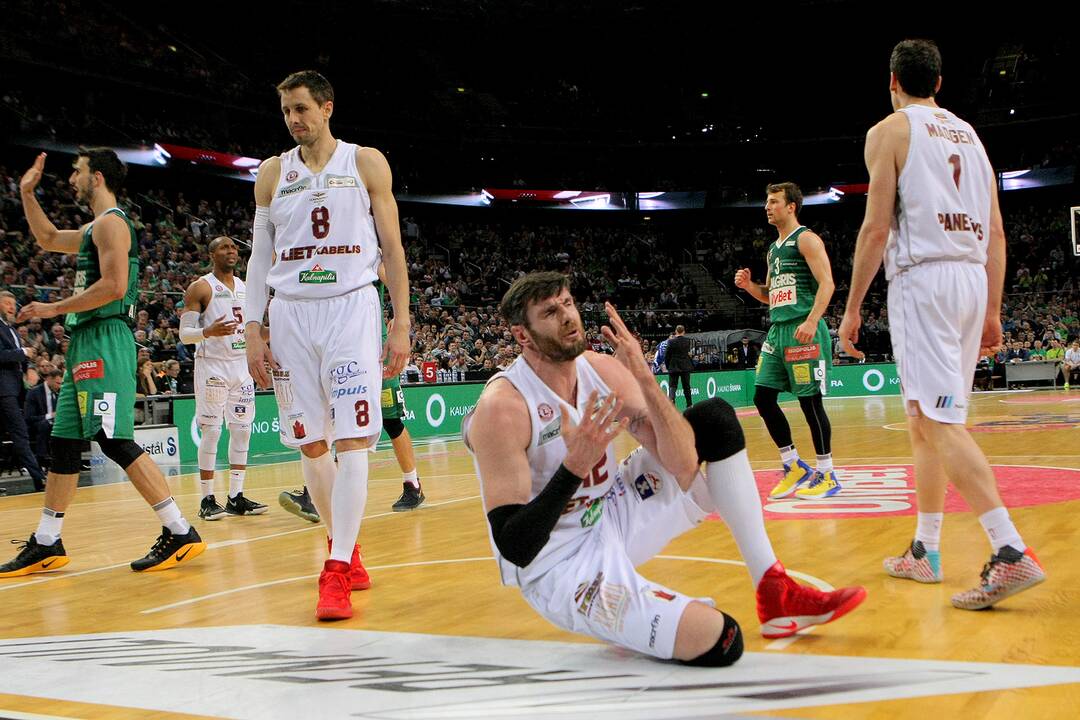 LKL finalas: „Žalgiris“ – „Lietkabelis“ 97:58