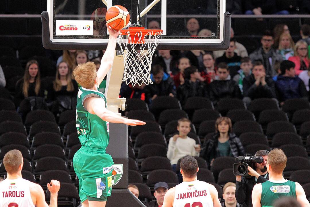 LKL: „Žalgiris“ – „Lietkabelis“ 84:62