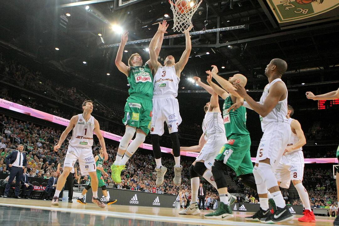 LKL finalas: „Žalgiris“ – „Lietkabelis“ 97:58