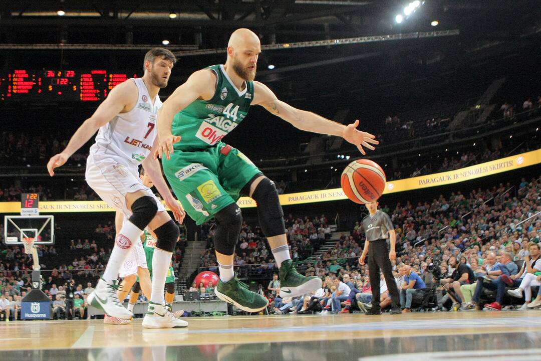 LKL finalas: „Žalgiris“ – „Lietkabelis“ 97:58